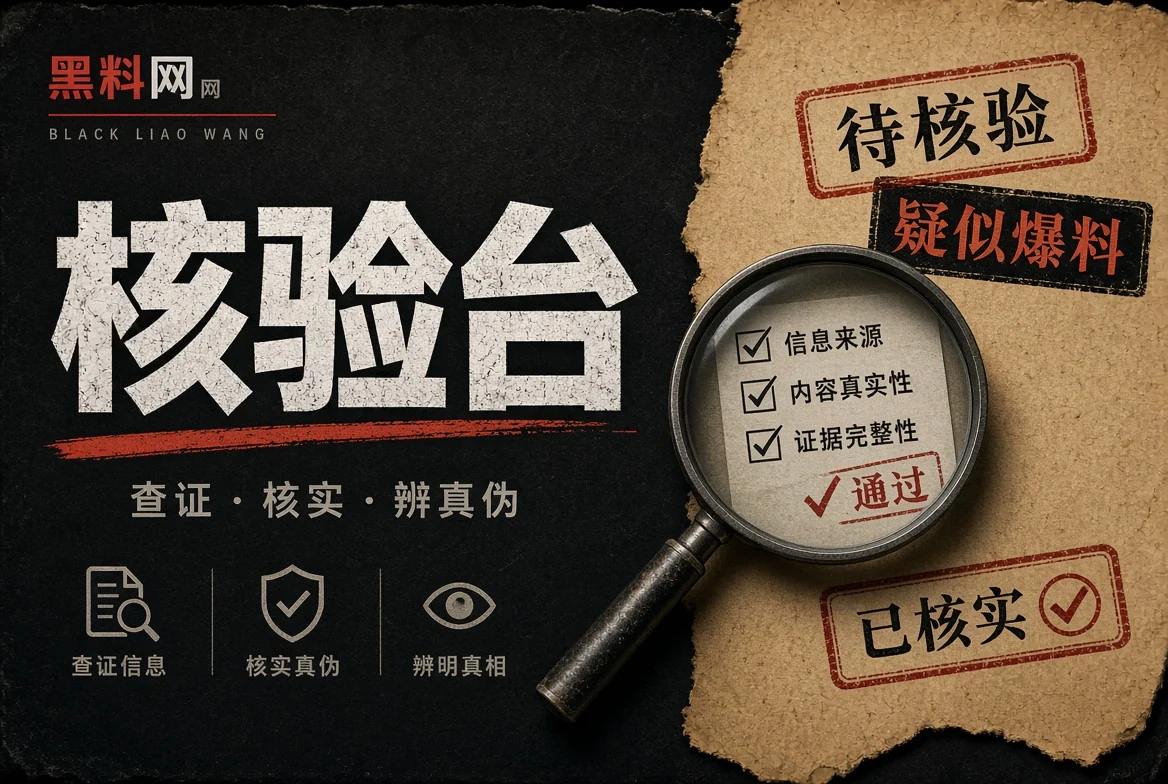 对证台核验与资料边界主题